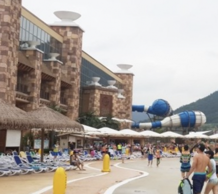 김해  롯데 워터파크 옥상 쥬드