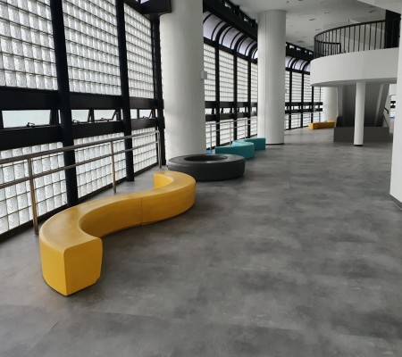 올림픽공원 체조경기장 조형물 의자